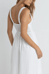 MIRAGE MAXI DRESS - WHITE