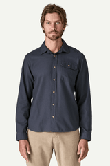 M'S L/S LW FJORD FLANNEL SHIRT - SMOLDER BLUE