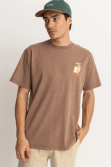 Sun Kissed Vintage SS T-Shirt - Brown