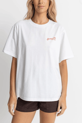 MOTEL OVERSIZED T-SHIRT - VINTAGE WHITE 24FW