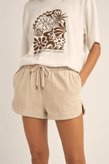 MAZZY CORDUROY SHORT - SAND
