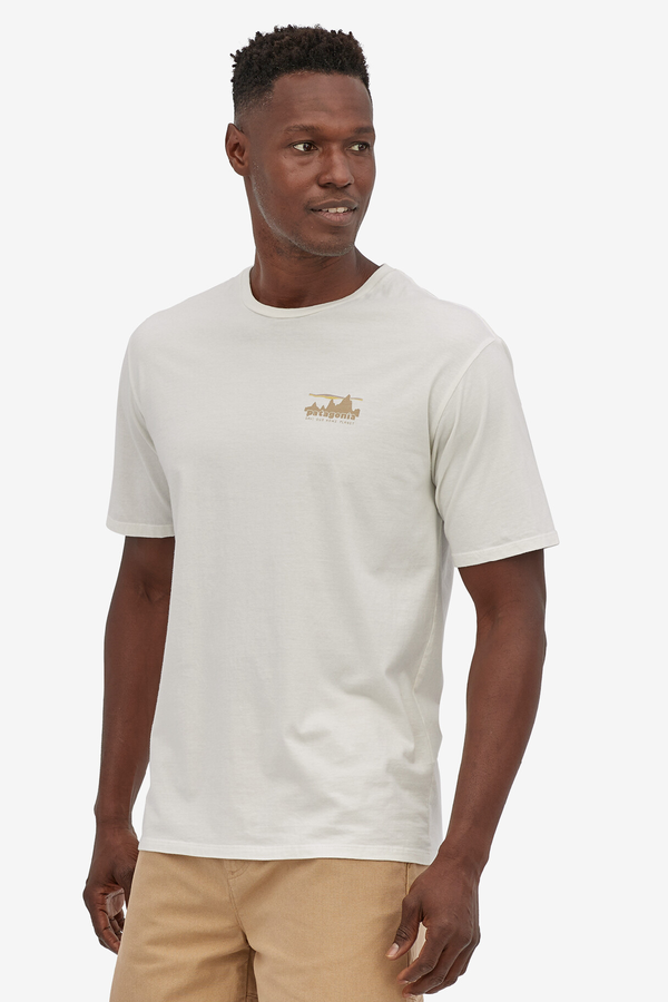 M's '73 Skyline Organic T‐Shirt - Birch White. 24