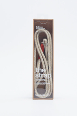 TOPOLOGIE WARES STRAPS 6.0MM ROPE STRAP BEIGE MELANGE