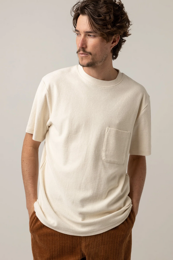 Vintage Terry SS T-Shirt - Natural