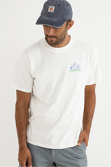 OLD GROWTH LIVIN SS T-SHIRT - VINTAGE WHITE