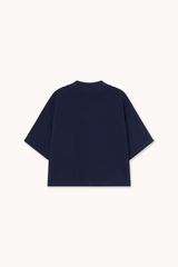 SWANS KNITTED POLO - NAVY