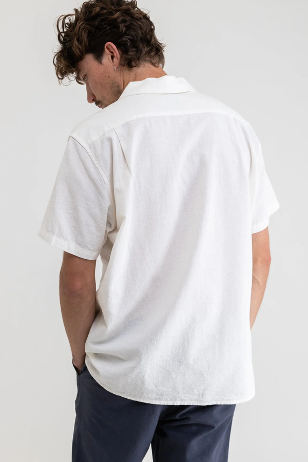 Classic Linen SS Shirt - White (24)