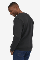 FITZ ROY ICON UPRISAL CREW SWEATSHIRT - INK BLACK