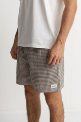 Linen Check Jam - Sand