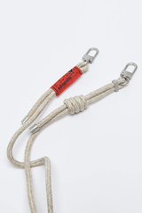 TOPOLOGIE WARES STRAPS 6.0MM ROPE STRAP BEIGE MELANGE
