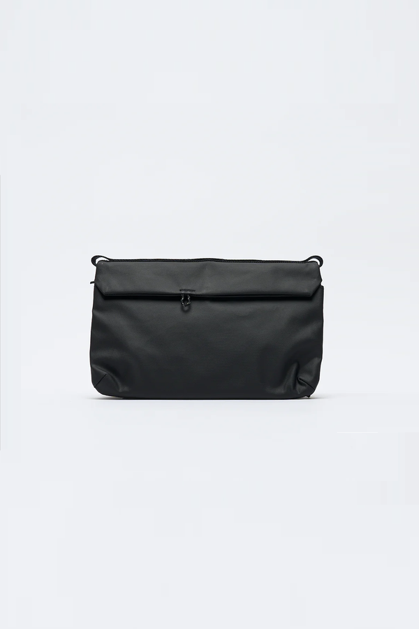 Topologie Wares Bags Flat Sacoche Small Black Dry