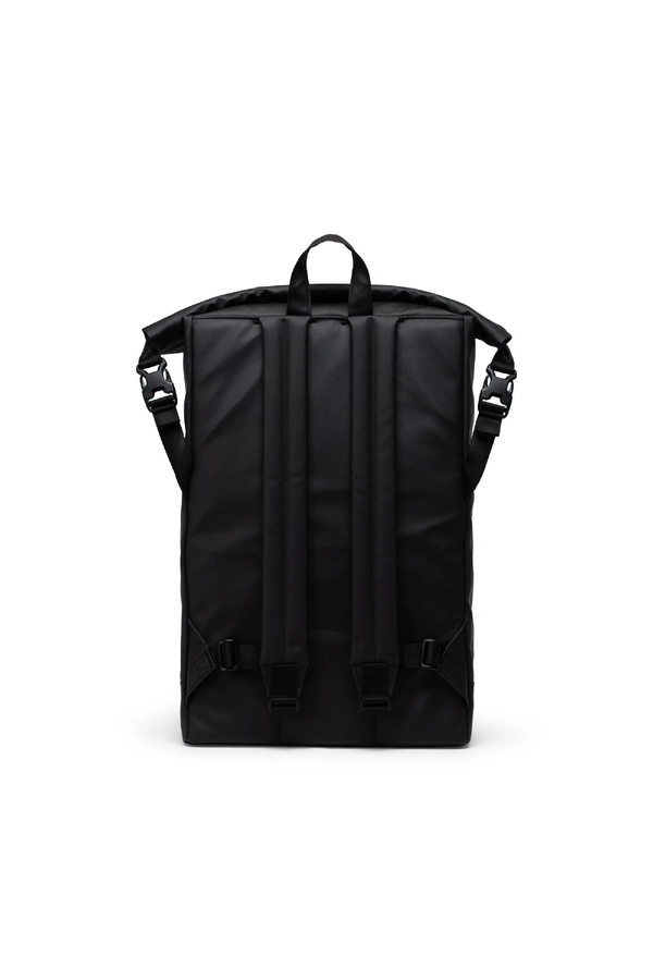 Roll Top Backpack Black 24