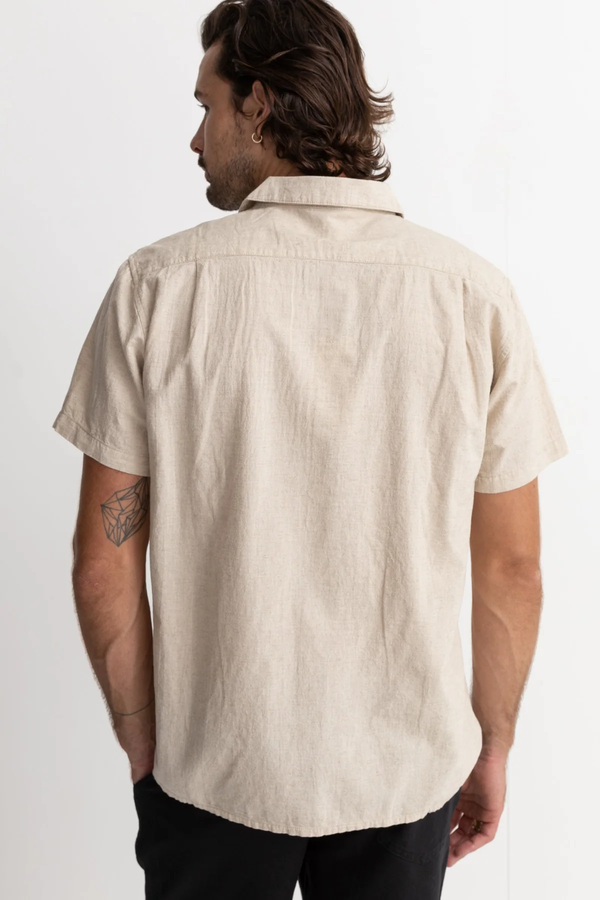 Classic Linen SS Shirt - Sand (24)