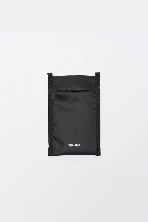Topologie Wares Bags Phone Sleeve Black Satin