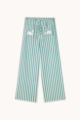 SWANS PANTS - OFFWHITE/DENIM BLUE