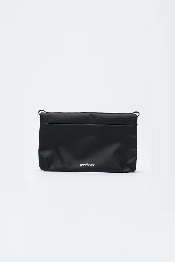 Topologie Wares Bags Flat Sacoche Small Black Dry