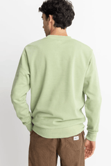 OVERDYED TERRY CREW - PISTACHIO 24FW