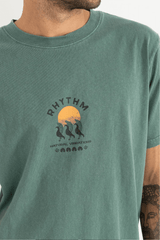 NATURAL VIBRATION VINTAGE T-SHIRT - VINTAGE GREEN