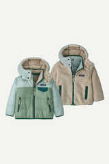 BABY REVERSIBLE TIBBLES HOODY - ELLWOOD GREEN