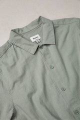 CLASSIC LINEN SS SHIRT - SEAFOAM