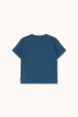 SWAN GRAPHIC TEE - LIGHT NAVY