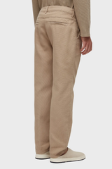 COMFORT TEXTURED PANTS - CAQUI