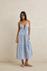 JACI MAXI DRESS - BLUE