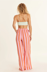 CHANGING TIDES WOVEN PANT - PEONY