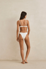 GIGI HI CUT PANT - WHITE