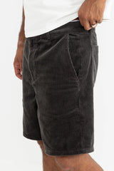 REVERB CORDUROY SHORT - CHARCOAL