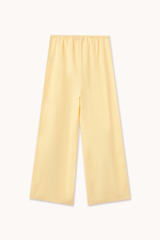GEOMETRIC FLOWERS PANTS - MELLOW YELLOW