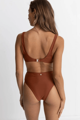CLASSIC CROP TOP - RUST