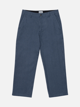 HICKORY STRIPE WORK PANT - NAVY