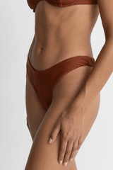 CLASSIC HI CUT PANT - RUST