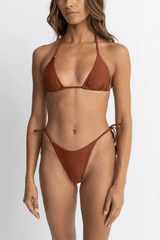 CLASSIC SLIDE TRI TOP - RUST
