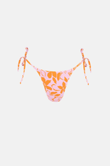 BORA BORA FLORAL TIE SIDE HI CUT - PINK