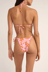 BORA BORA FLORAL TIE SIDE HI CUT - PINK