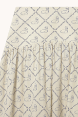SWANS SKIRT - LIGHT CREAM