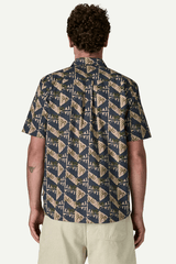M'S GO TO SHIRT - JAGUAR GEO: DOLOMITE BLUE