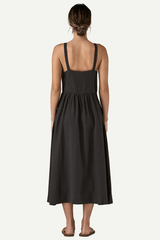 W'S GARDEN ISLAND DRESS - BLACK