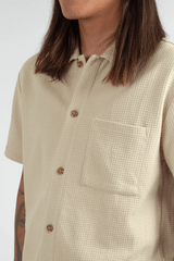 Waffle Knit SS Shirt
