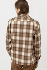 Plaid LS Flannel Cedar