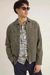 CORDUROY LS SHIRT - DRIED SAGE