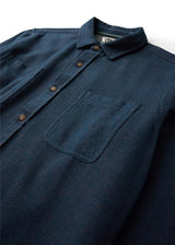 SHARPER ECO LS FLANNEL - MIDNIGHT