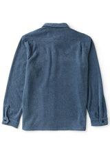 LOOPER TERRY ECO LS SHIRT - DARK DENIM