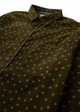 RAILS CORD PRINTED ECO LS SHIRT - TARP
