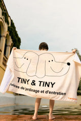 TINY & TINY TOWEL - LIGHT CREAM