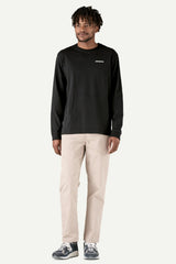 M's L/S P-6 Logo Responsibili-Tee - Black
