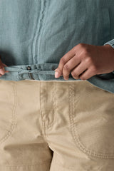 W'S GARDEN ISLAND JKT - WHOLE WEAVE: NATURAL