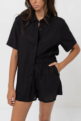 CLASSIC LOUNGE SHIRT BLACK